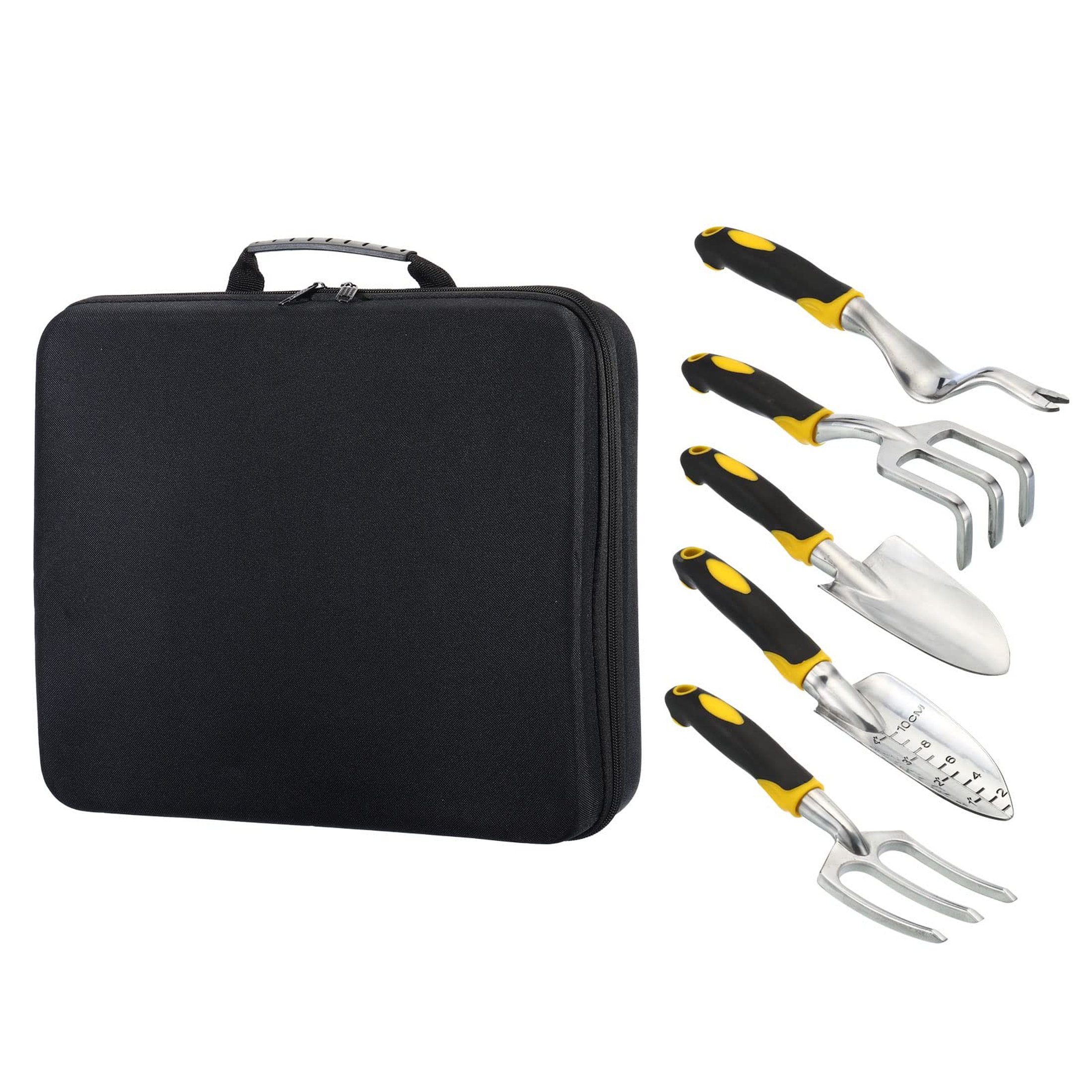 GardenPro 5in1 Aluminum Tool Kit with Storage Bag