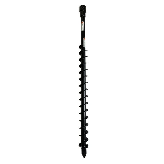 GardenTrax Earth Auger ,2 Inch Diameter,Black,2-inch