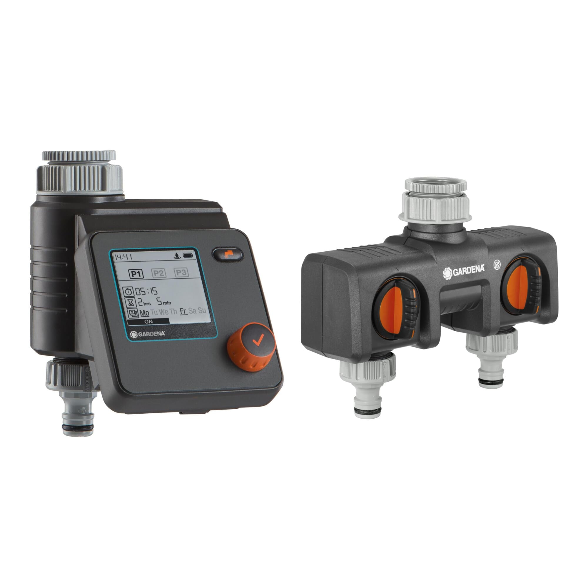 GARDENA Irrigatore Quadrato Comfort Aquazoom 250/2 25