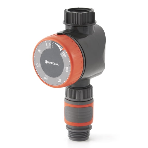 Gardena 31169 Quick Connect Mechanical Garden Water Timer with Flow Control