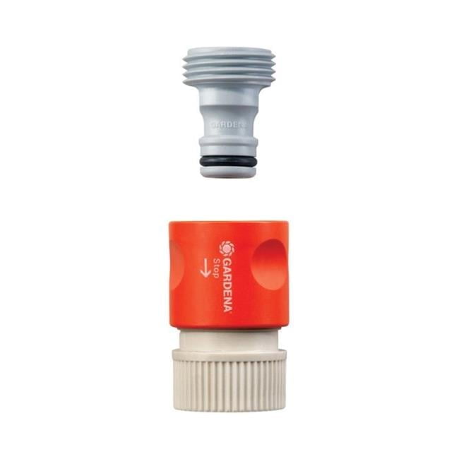 Gardena 5/8 in. Nylon/ABS Non-Threaded Male Hose Connector with Water Stop Gardena 5/8 in. Nylon/ABS Non-Threaded Male Hose Connector with Water Stop