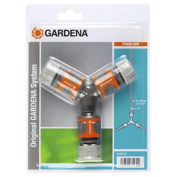 Gardena branch set for 13 mm (1/2 inch) - and 15 mm (5/8 inch) - Water hoses: waterproof branch