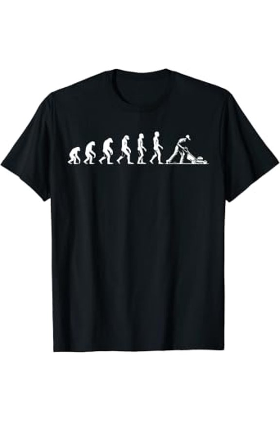 Gardener Lawn Mowing Evolution - T-Shirt