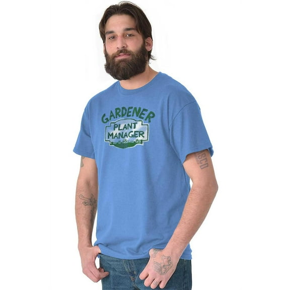 Gardener Plant Manager Garden Hobby Men's Graphic T Shirt Tees Brisco Brands S