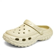 Gardener Platform Clogs Beach Sandals Slippers for Women Slip On Garden Shoes
