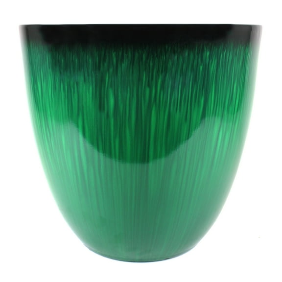 Gardener Select EPR18-205 Egg Planter Green Flower, 18 inch