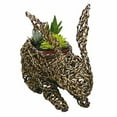 thumbnail image 1 of Gardener Select Rattan Bunny Rope Topiary, Brown 12" Medium, 1 of 1