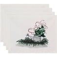 thumbnail image 1 of Gardener's Holiday Delight Geometric Print Placemat, 1 of 2