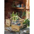 thumbnail image 1 of Gardener's Supply Company Garden Harvest Basket | Versatile Gardening & Vegetables Gathering Hod | Natural Smooth Pine - Maple Frame & Coated Mesh | 16"L x 9"W x 7"H - Small, 1 of 7