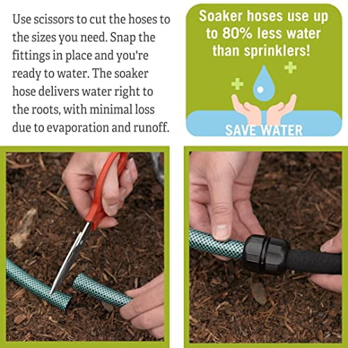 Gardener's Supply Company Landscape Watering SnipnDrip Soaker