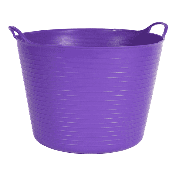 Gardener's Supply Company Plastic Tubtrug, 11 Gallon, Purple