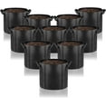 thumbnail image 1 of Gardenera Heavy Duty Grow Bags - 10-Pack 3 Gallon Fabric Plant Pots with Aeration and Handles, Ideal for Seedlings and Small Plants, 1 of 7