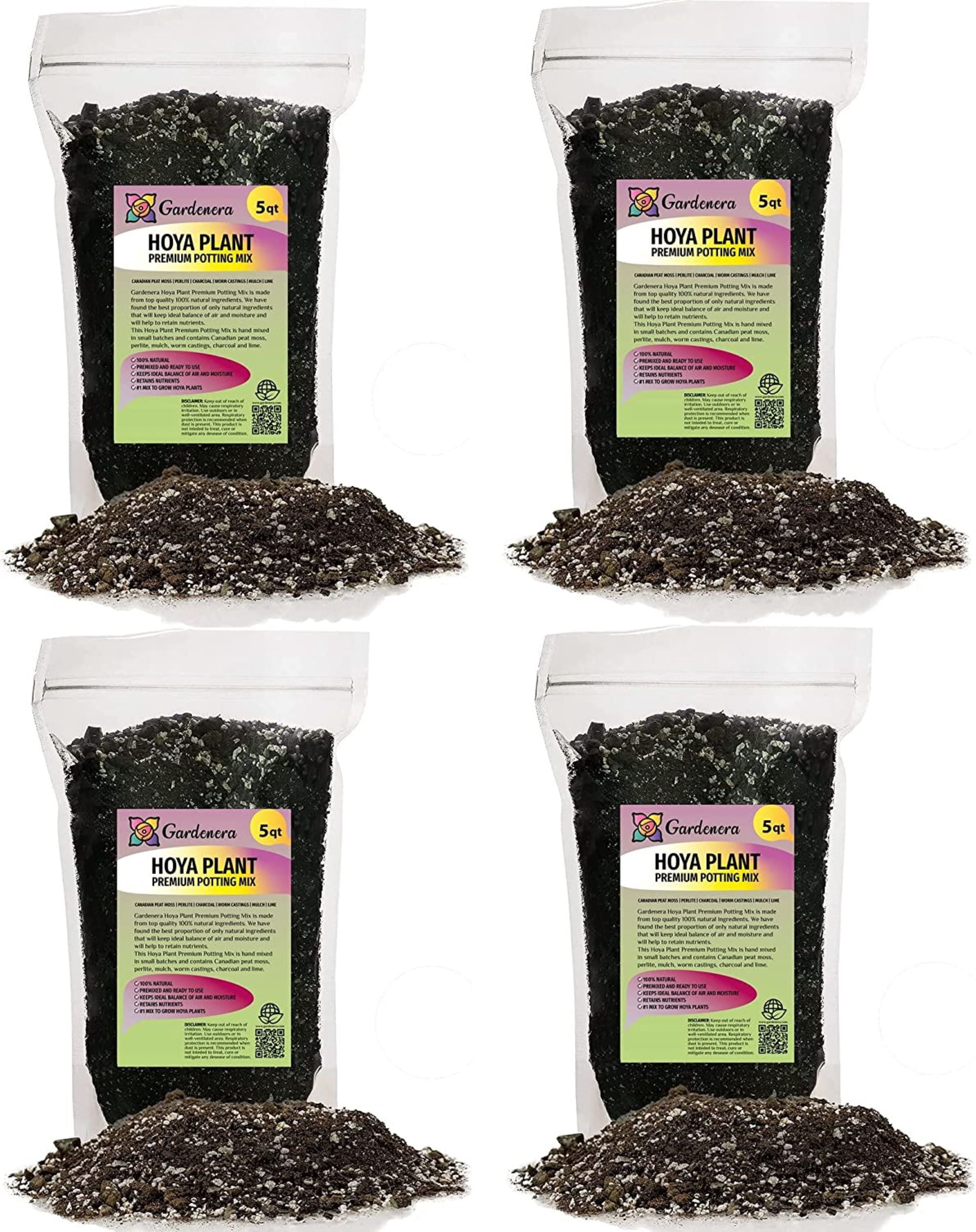 Gardenera Hoya Plant Premium Potting Mix - 20 Quart - Optimal Balance for Thriving Hoyas: Air, Moisture, and Nutrient Retention