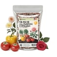 thumbnail image 1 of ⭐ Gardenera Labs 13-13-13 Slow Release Granular Fertilizer – All Purpose Plant Food 13 13 13 for Outdoor Grass, Vegetables, Roses, Flowers, Shrubs, Trees. Lawns, Gardens, Potted Plants (12 OZ), 1 of 9