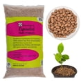 thumbnail image 1 of ⭐ Gardenera Labs Expanded Clay Pebbles – 4mm-16mm LECA Balls | 100% Natural Hydroton Clay for Drainage, Hydroponics, Aquaponics, Terrariums, Orchids & Indoor Plant Growing Medium - 20 Quarts, 1 of 7