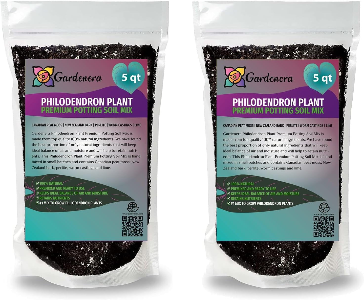 Gardenera Premium Philodendron Soil - Perfect Blend for Thriving  Philodendron Plants - 1 Quart - Walmart.com