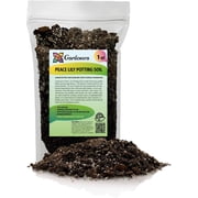 Gardeneras Expert Blend for Peace Lilies Canadian Peat Moss, New Zealand Bark, Perlite, Bamboo Charcoal Ideal for Indoor Plants - [1-Quart Bag]