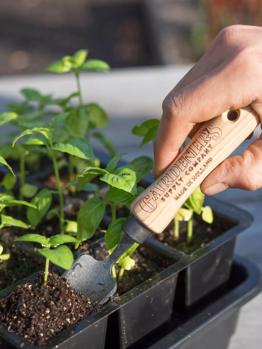 Gardener's Lifetime Mini Trowel with Ash Handle and Steel Blade
