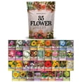 Gardeners Basics, Flower Seeds MMF7 Packets for Planting 35 Individual Varieties Perennial
