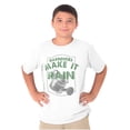 thumbnail image 1 of Gardeners Make It Rain Gardening Humor Crewneck T Shirts Boy Girl Teen Brisco Brands M, 1 of 6