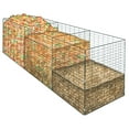 Gardeners Supply Company 3 Wire Compost Bin Composter Heavy Duty