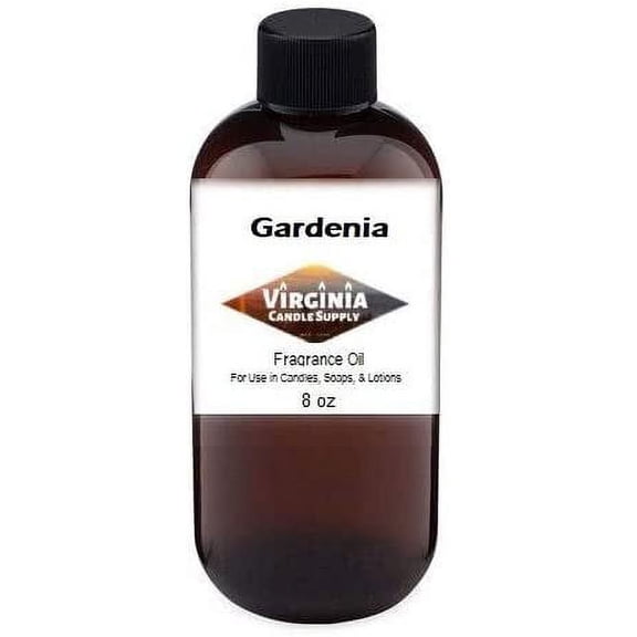 Gardenia 8oz Bottle for Candle Making, Soap Making, Tart Making, Room Sprays, Lotions, Car Fresheners, Slime, Bath Bombs, Warmers