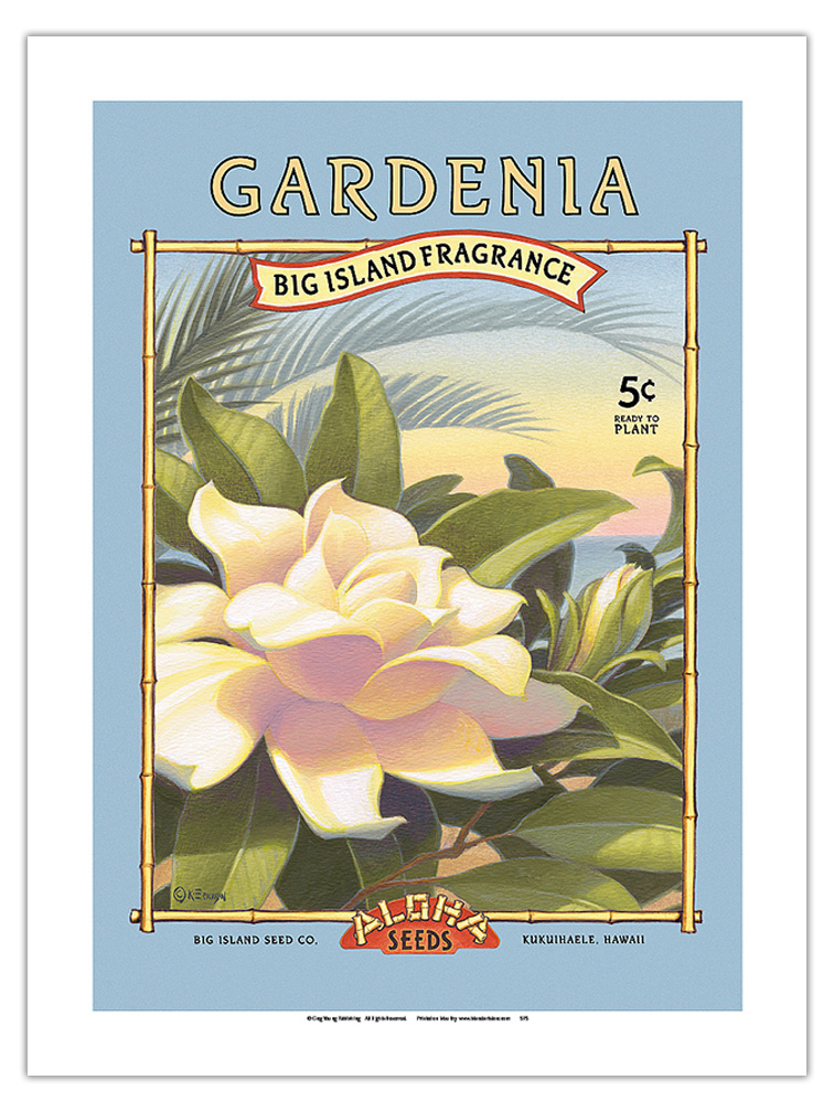 Gardenia - Aloha Seeds - Big Island Seed Company - Big Island Fragrance ...