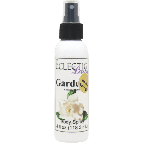 Gardenia Body Spray, Eclectic Lady, Hydrating Mist, Unisex (Double Strength), 4 oz