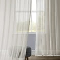 thumbnail image 1 of Gardenia Faux Linen Sheer Curtain (1 Panel), Gardenia, 50W X 96L, 1 of 6