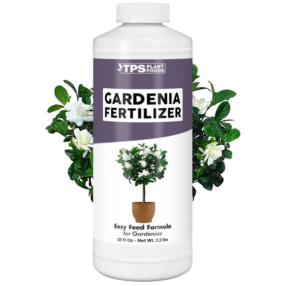 Gardenia Fertilizer for Gardenias, Camellia and Rhododendron Plants, Flowering Liquid Plant Food, 32 oz (1 Quart)