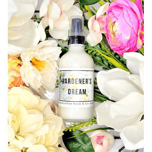 Gardenia Gardener's Dream Room Spray, 4 oz. | Happy Panda Home Brands
