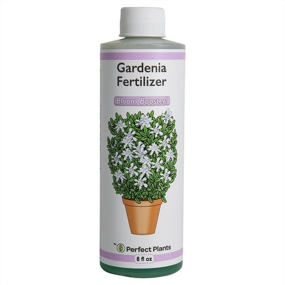 Gardenia Liquid Fertilizer 8oz. Tailored Bloom Boosting Plant Food, Great for Indoor Outdoor Flowering Plants
