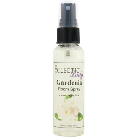 Gardenia Room Spray by Eclectic Lady, 2 Ounces, Fragrant Aromatic Room Mist For Home, Room, Office