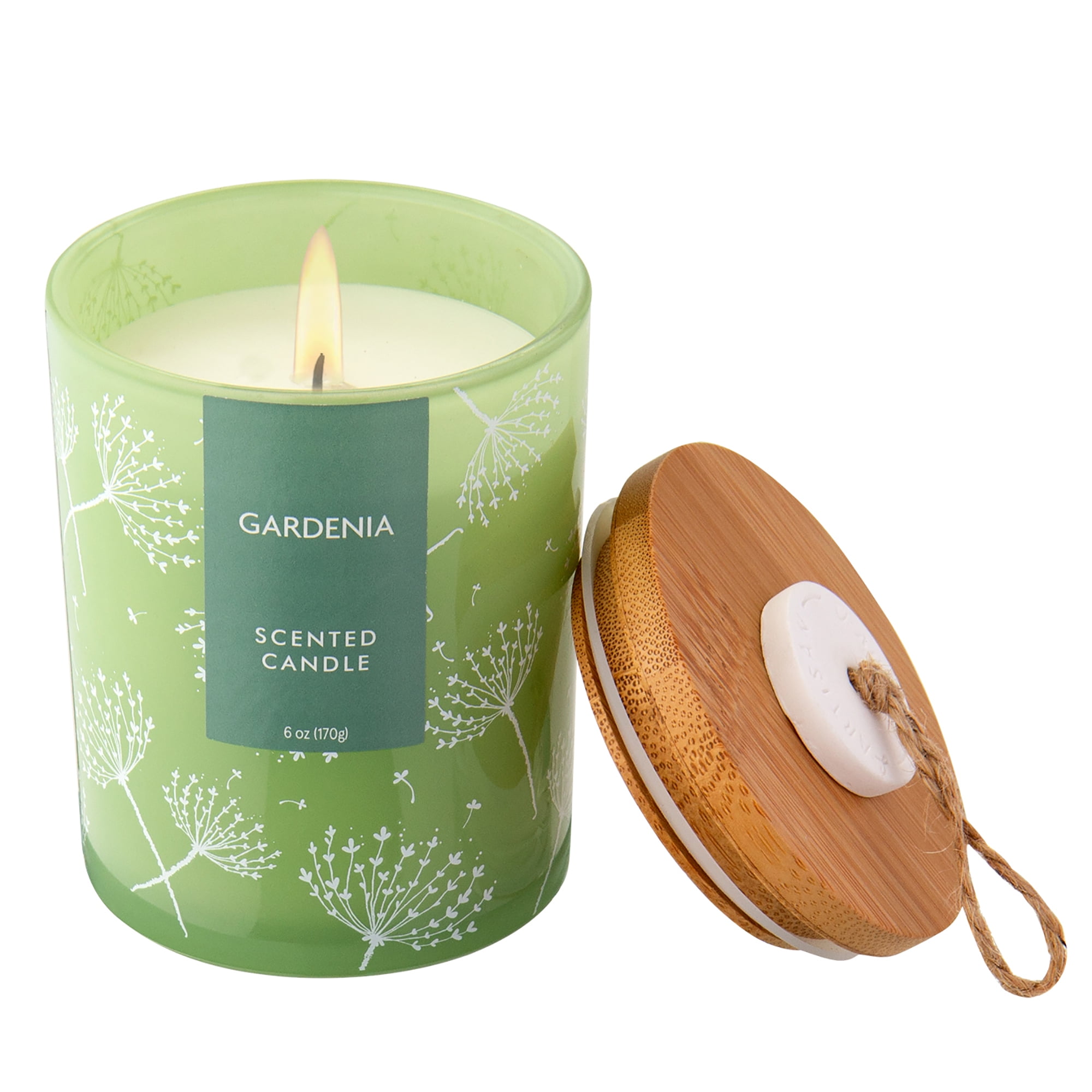 Gardenia Scented Candles Long Lasting Soy Jar Candles Help Relaxing