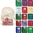 thumbnail image 1 of Holiday Christmas Tea Bags Sampler, 45 Count – Seasonal Variety Pack with Vanilla Rooibos, Jasmine Pearl, Black & Herbal Teas, 1 of 8