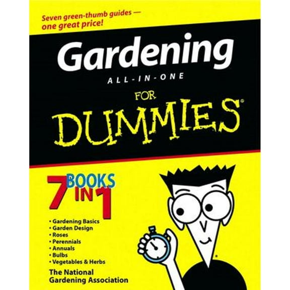 Pre-Owned Gardening All-In-One for Dummies (Paperback) 0764525557 9780764525551