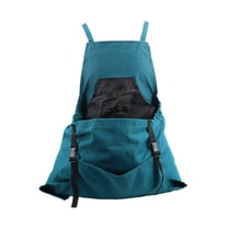 Gardening Apron with Pockets, Multi-Purpose Garden Picking Apron, Heavy Duty Canvas with Bottom Release Pocket, Comfortable Straps for Vegetable Foraging and Harvesting