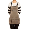 thumbnail image 1 of Gardening Apron with Lar Pockets for Women, 14 Waterproof Tool Apron, Work Heavy Duty, Size M to XL, 1 of 5