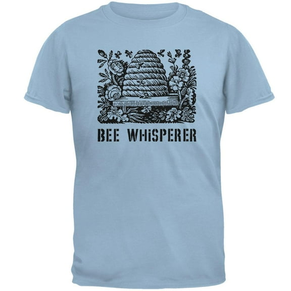 Gardening Beekeeper Bee Whisperer Mens T Shirt Light Blue LG