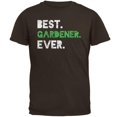 thumbnail image 1 of Gardening Best Gardener Ever Mens T Shirt Brown X-LG, 1 of 1