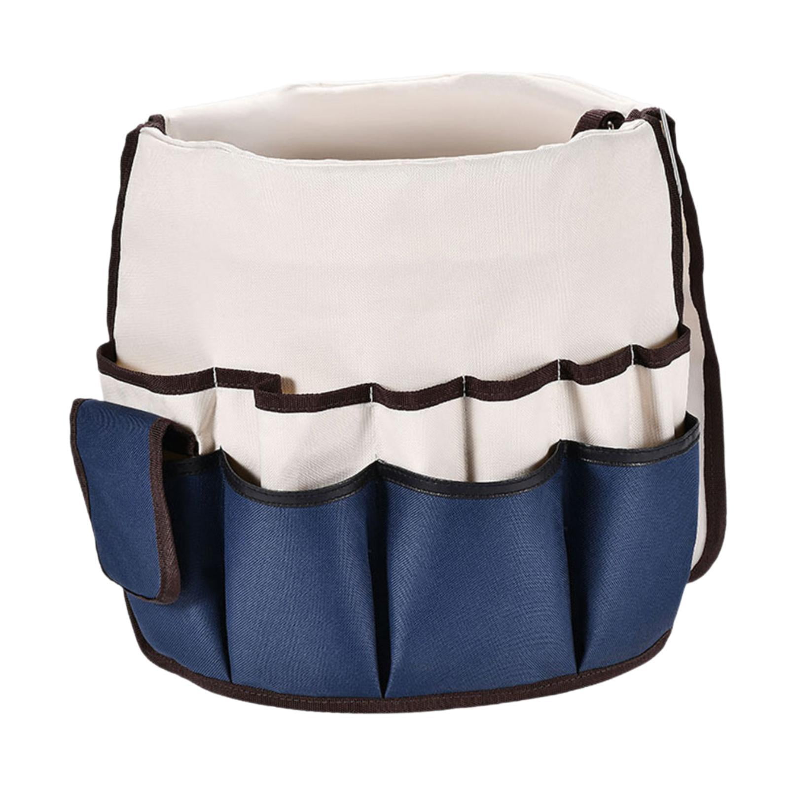 Gardening Bucket Organizer Tool Bag Large Capacity Waterproof Oxford Cloth for Home Gardeners and DIY