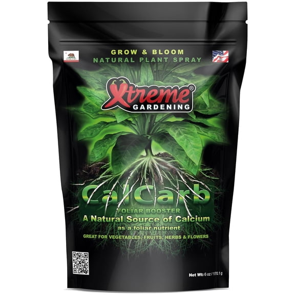 Gardening CalCarb Foliar Spray — Supports Photosynthesis, Stress Resistance & Prevents Blossom End Rot — for Indoor & Outdoor Plants, 6 oz