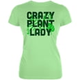 thumbnail image 1 of Gardening Crazy Plant Lady Juniors Soft T Shirt Mint MD, 1 of 1