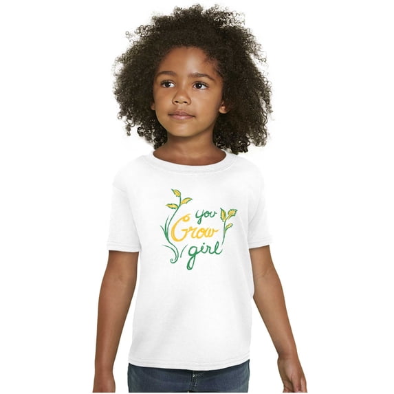 You Grow Girl Home Gardening Hobby Girls Kids T Shirt Tees Teen Brisco Brands XS