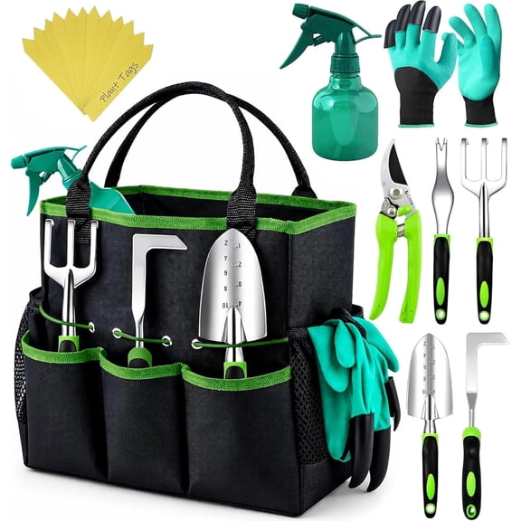 Gardening Gifts - Durable, Ergonomic Garden Tools Set