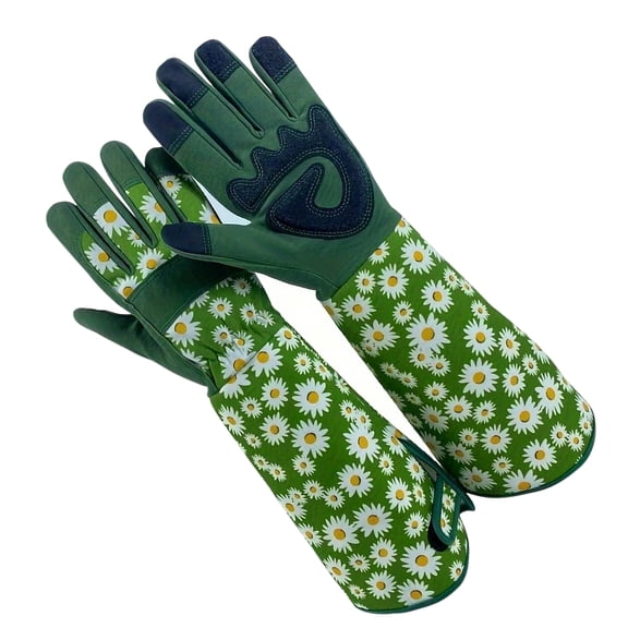 Gardening Gloves for Women, Rose Pruning Gloves with Forearm Protection, Breathable and Comfortable Thorn Proof Garden Glove with Touch Screen for Yard & Outdoor Work ( Medium1 Pair)