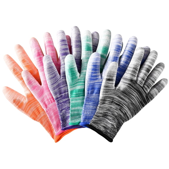 Gardening Gloves for Women - 6 Pairs Gardening Gloves for Women Breathable Work Gloves, Multi-purposes Gloves