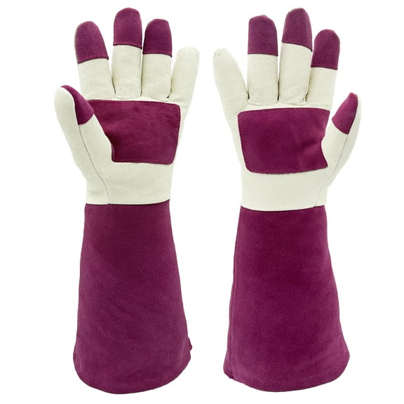 Gardening Gloves for Women, Thorn Proof Garden Gloves, Long Sleeve, Easy to Prun,Protect Hands,Arms.L Size