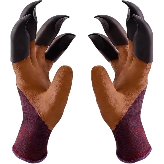 Gardening Gloves with Claw,Planting Waterproof Gardening Gloves,for Digging in The Garden,