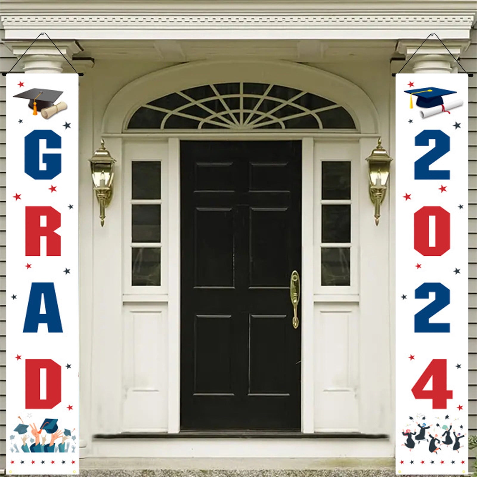 Gardening Graduation Season Door Hanging Wall Flags for Men Easter ...